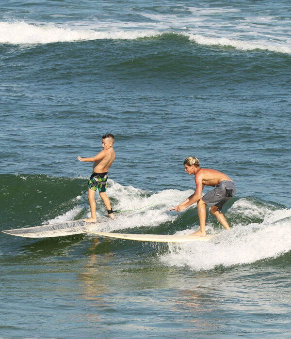surfing padre island